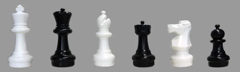 Zahradní šachy 63cm - náhradní figurka Dáma