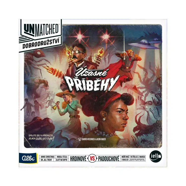 Unmatched Dobrodružství - Úžasné příběhy + Deluxe tokens