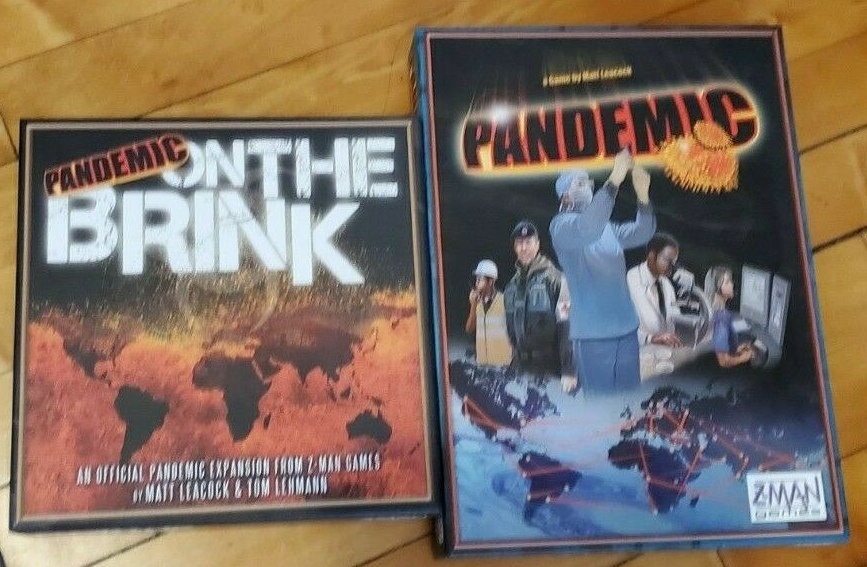 Pandemic English first edition 2008 + On the Brink (2009)