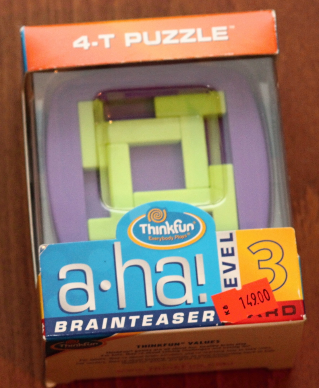 A-Ha 4t puzzle