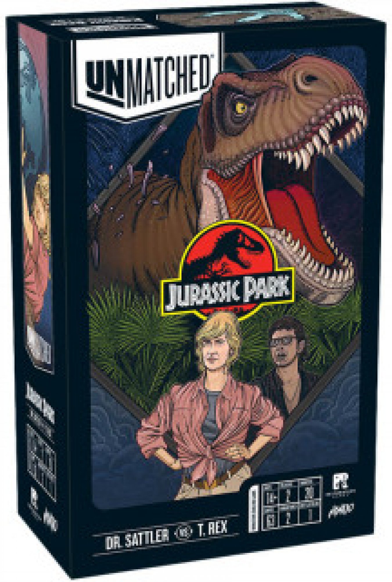 Unmatched Jurassic Park: Dr. Sattler vs T-Rex EN