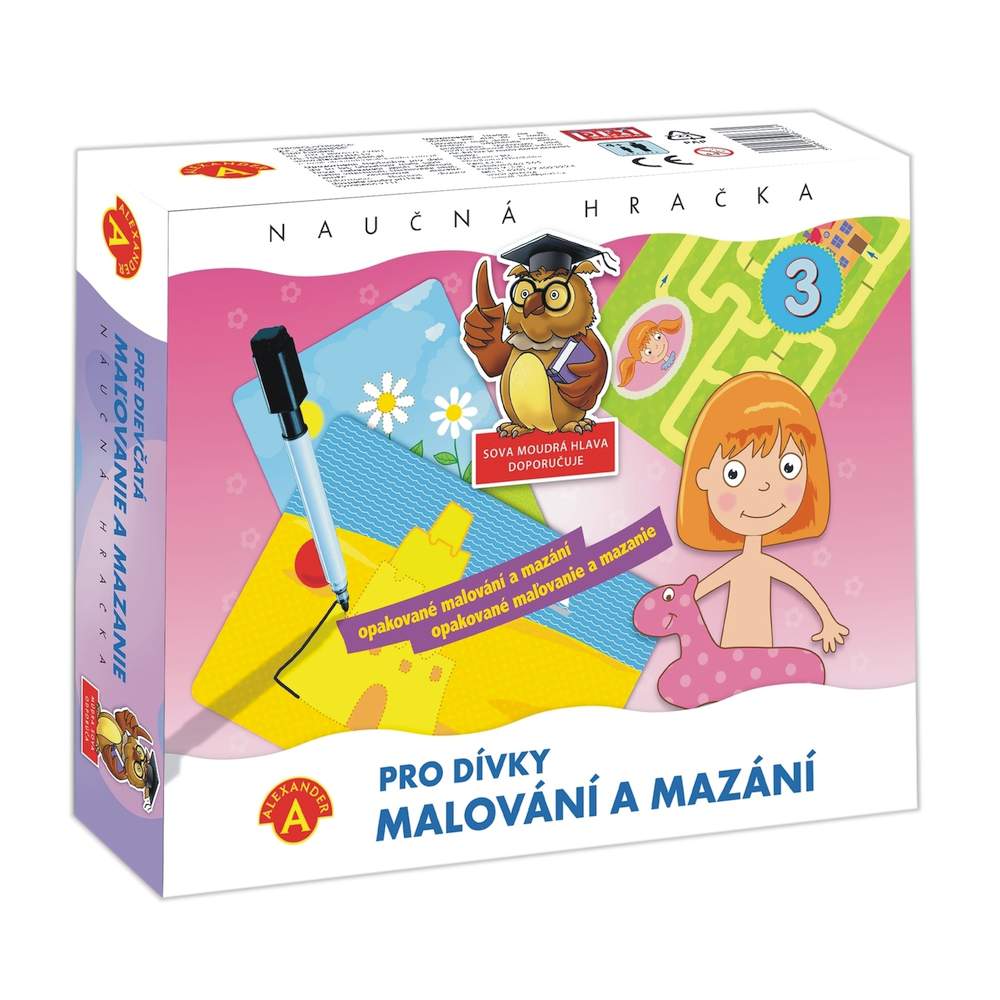 Malování a mazání - PRO DÍVKY