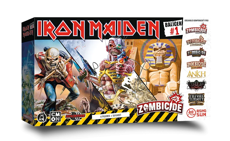 Iron Maiden figurky pro hry od CMON #1