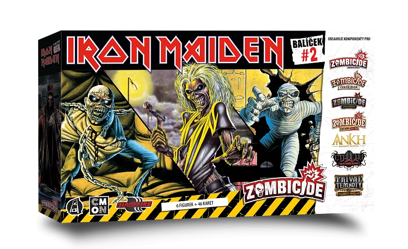Iron Maiden figurky pro hry od CMON #2