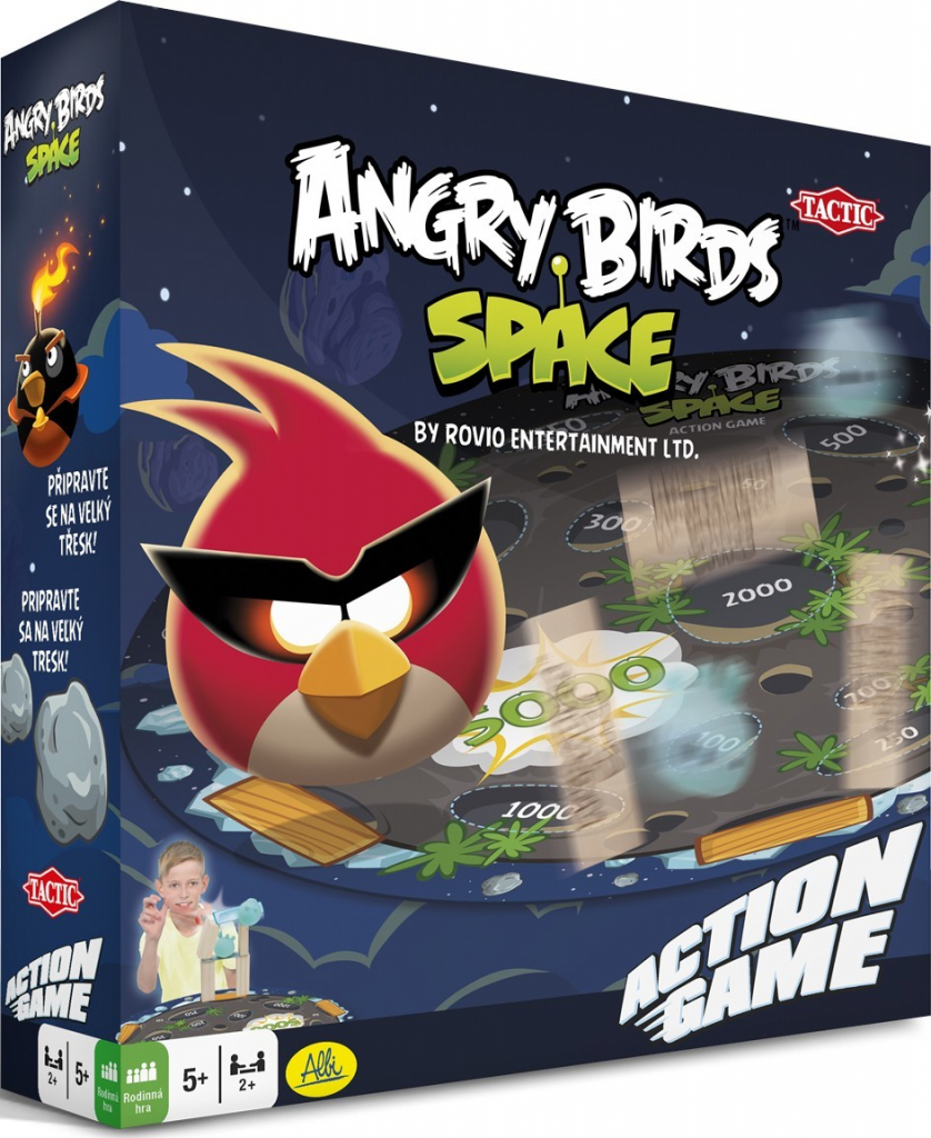 Angry Birds Space stolní hra