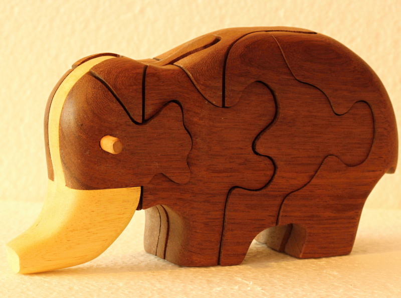 Slon 3D puzzle