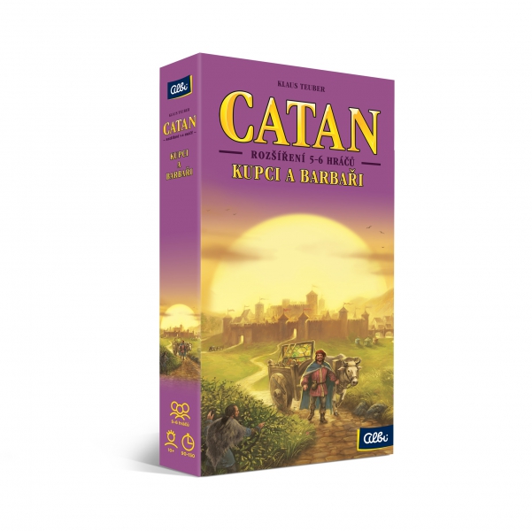 CATAN - KUPCI A BARBAŘI 5-6 HRÁČŮ