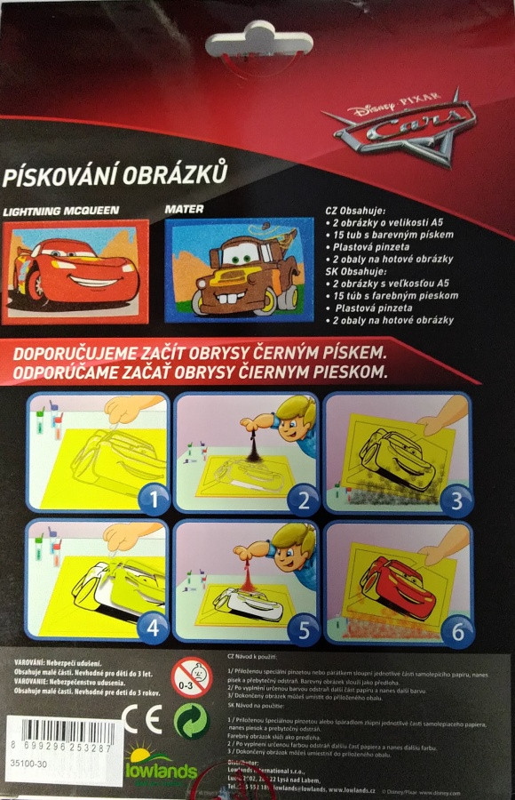Lowlands PÍSKOVÁNÍ OBRÁZKŮ 2V1