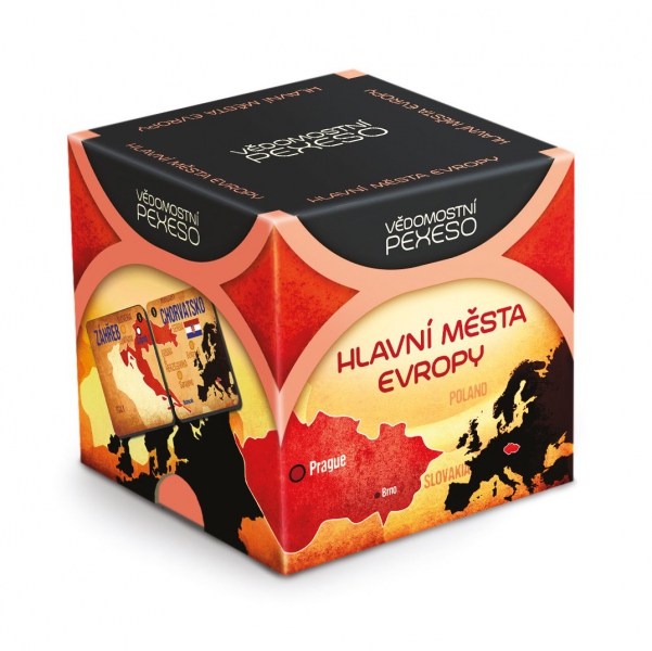VĚDOMOSTNÍ PEXESO "HLAVNÍ MĚSTA EVROPY"
