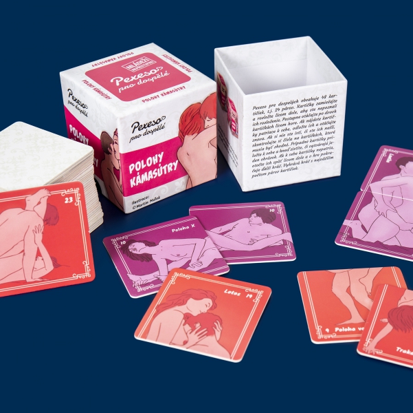 Hříšné pexeso polohy Kámásútry