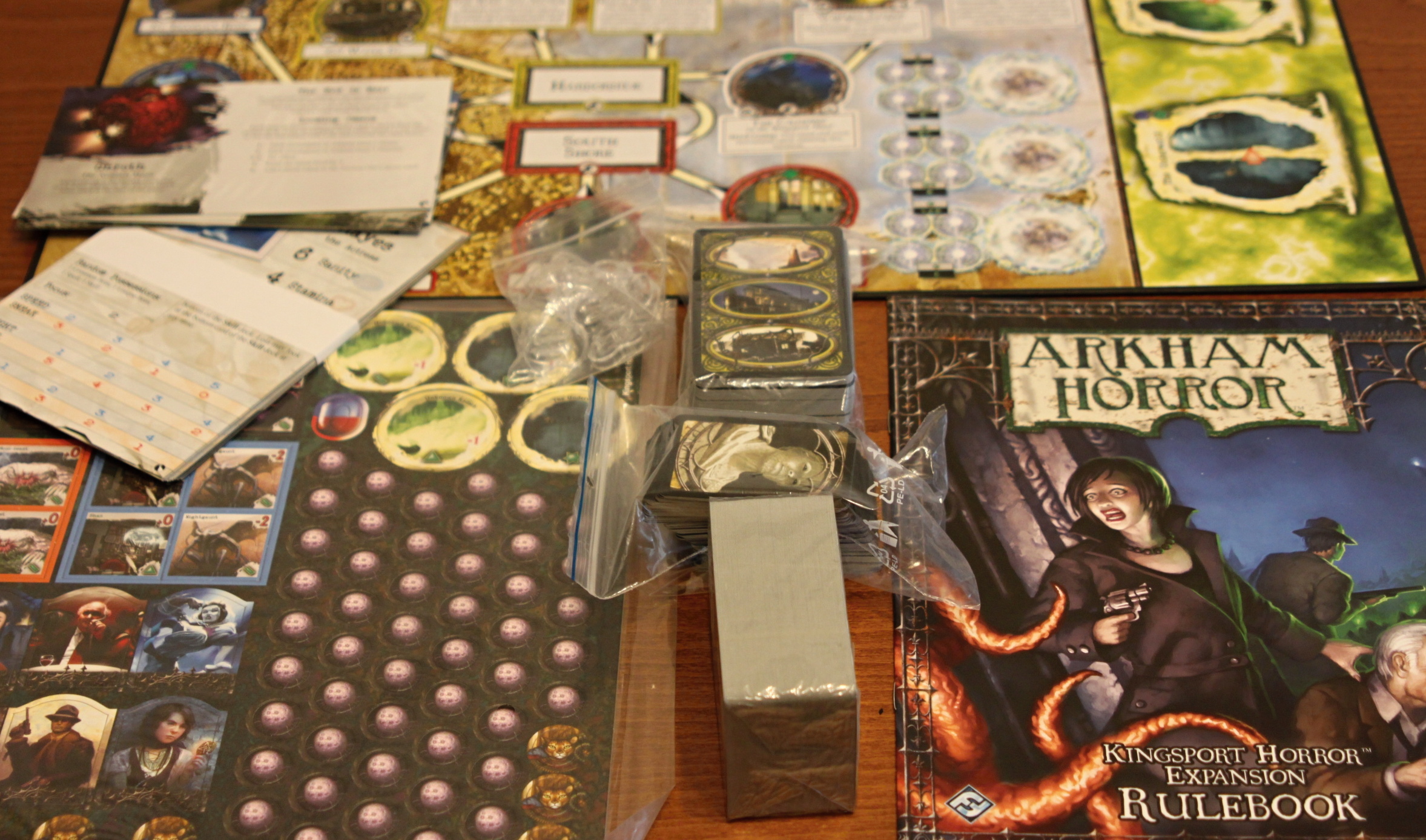  Arkham Horror: Kingsport Horror Expansion