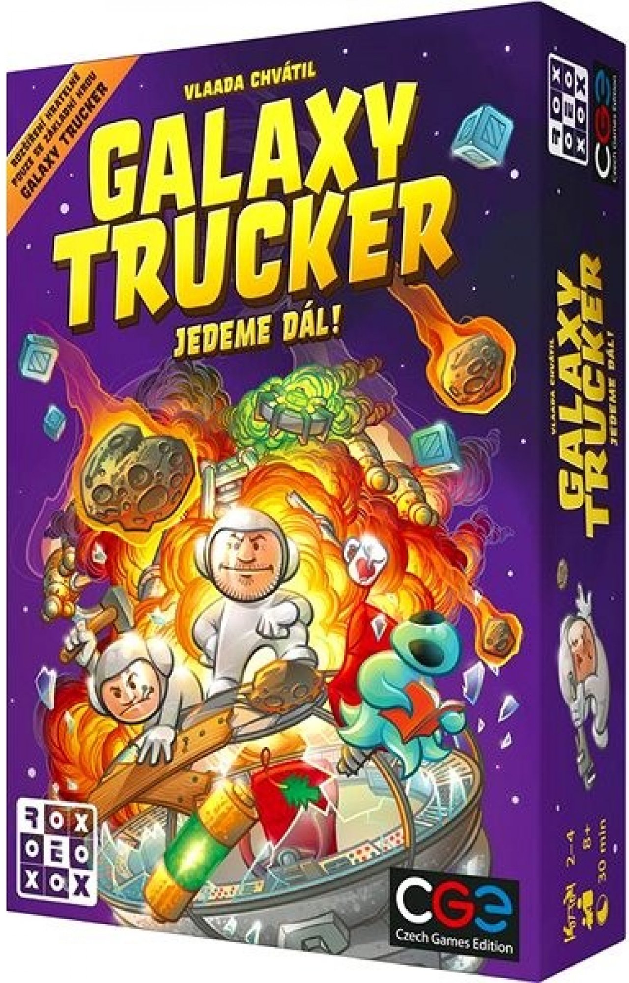 Galaxy Trucker: Druhé, vytuněné vydání - Jedeme dál!