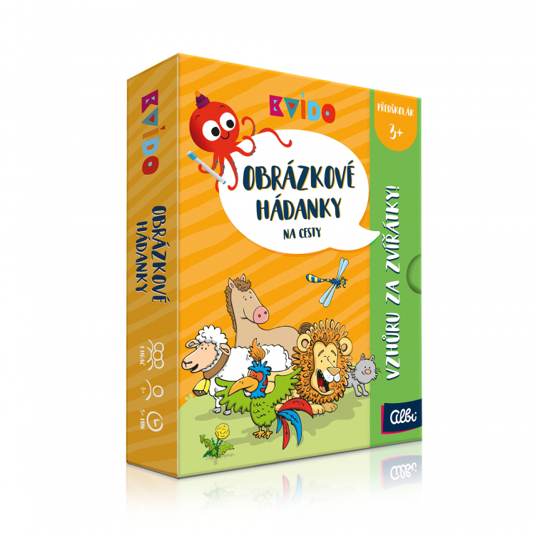 Obrázkové hádanky - Vzhůru za zvířátky