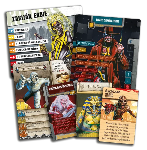 Iron Maiden figurky pro hry od CMON #2