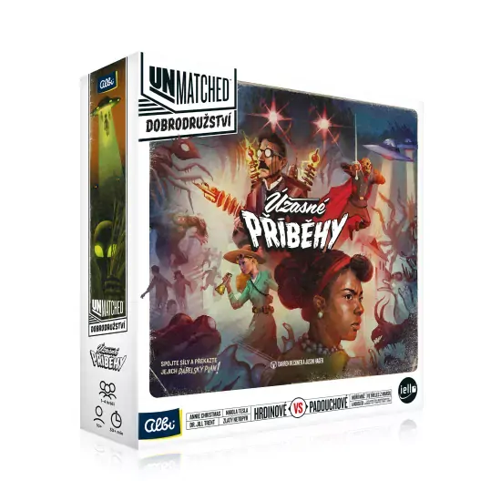 Unmatched Dobrodružství - Úžasné příběhy + Deluxe tokens
