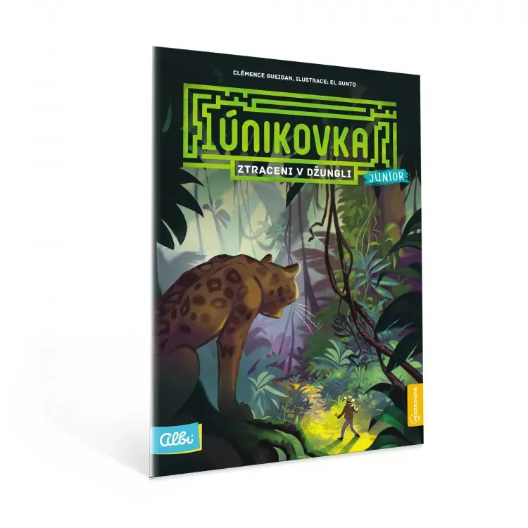 Kniha Ztraceni v Džungli (Únikovka Junior)