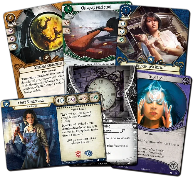 Arkham Horror: Karetní hra - Odkaz Dunwiche, rozšíření pro vyšetřovatele