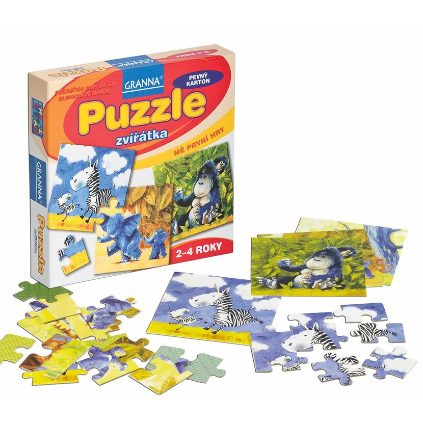 PUZZLE zvířátka