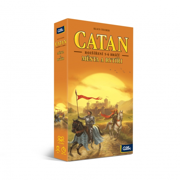 CATAN - MĚSTA A RYTÍŘI 5-6 HRÁČŮ