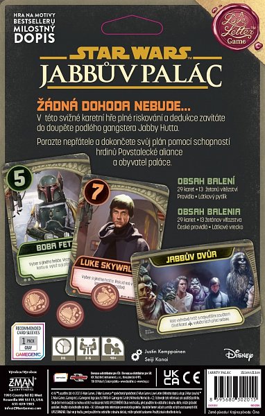 Star Wars: Jabbův palác - karetní hra