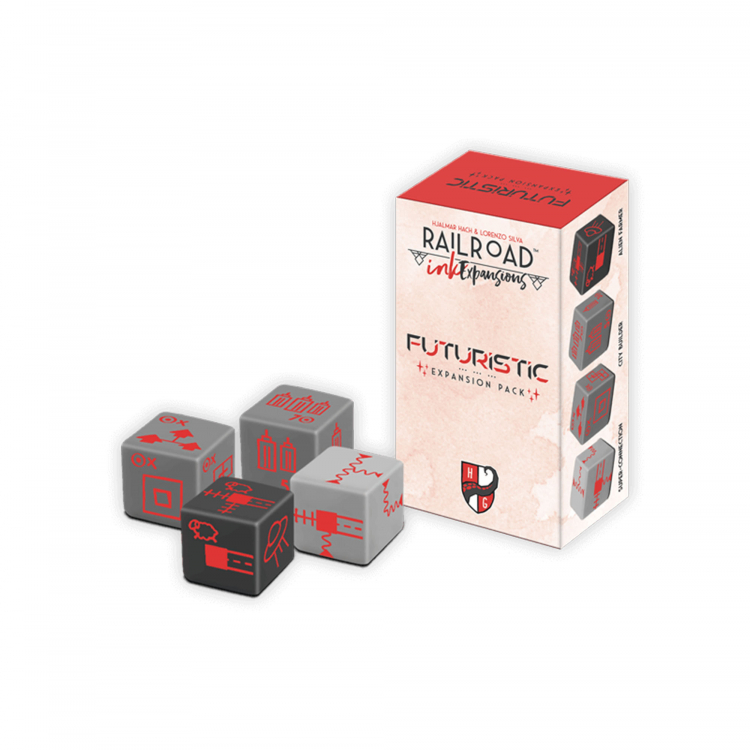 Railroad Ink - Rozšíření Budoucnost