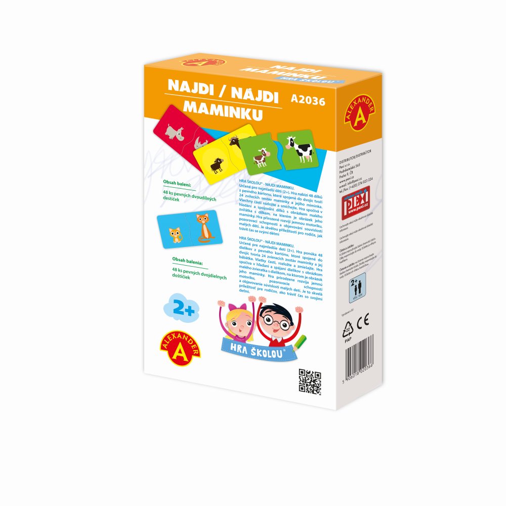 Hra školou: Najdi maminku