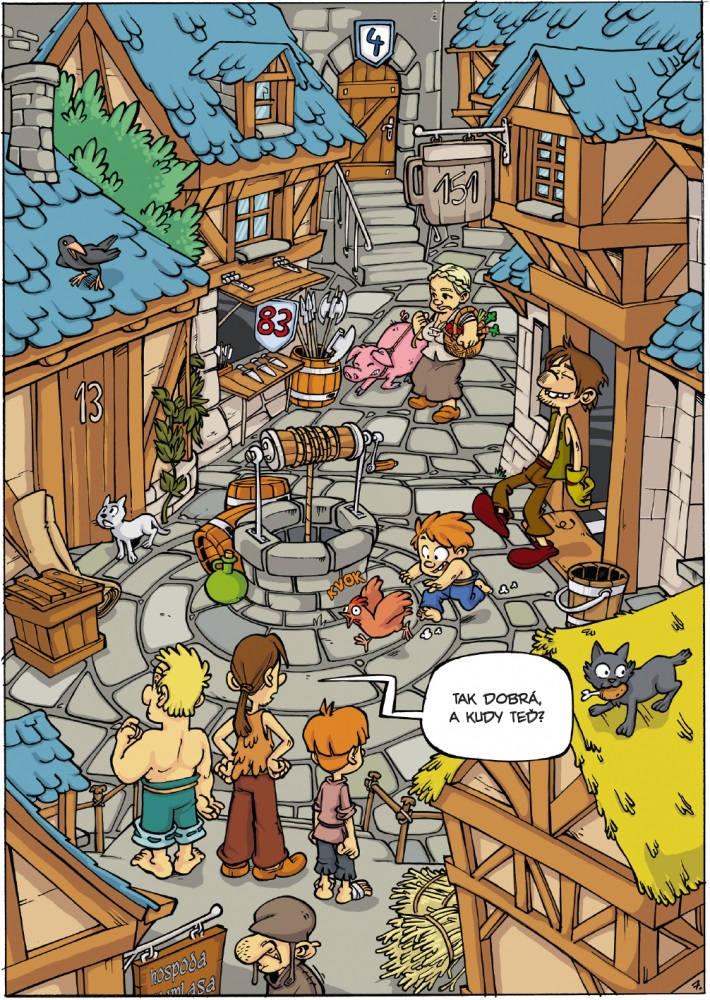 Komiks, v němž jsi hrdinou - Rytíři: První dobrodružství