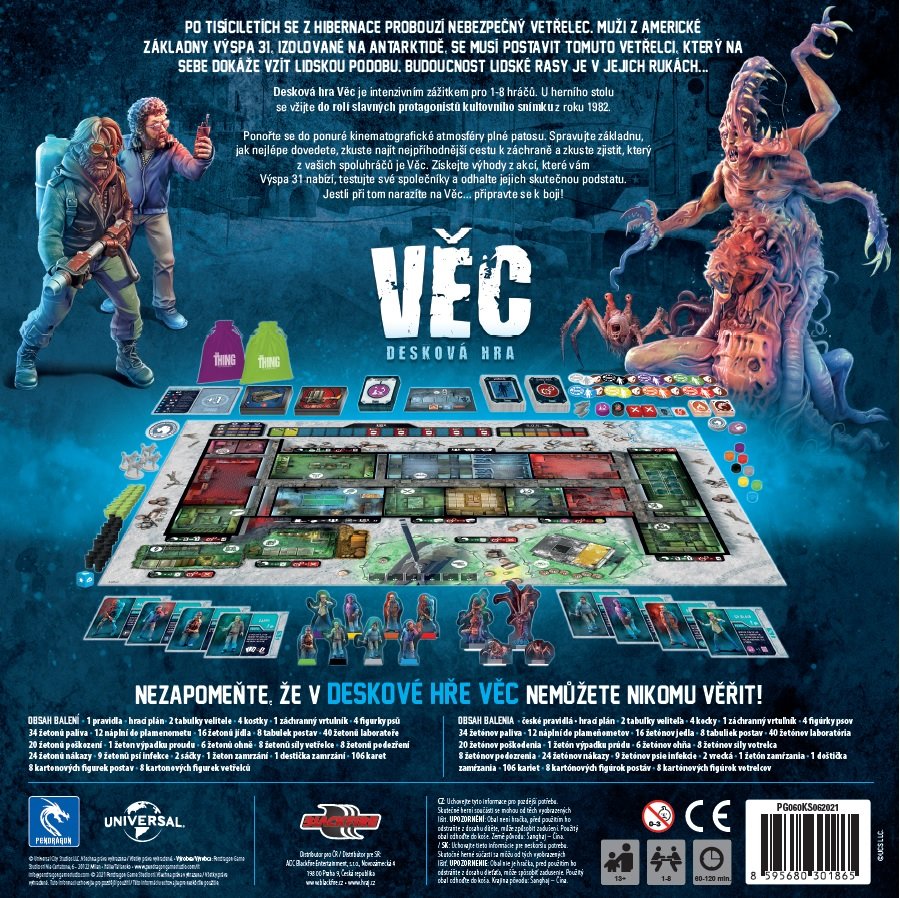 ADC Blackfire Věc: desková hra