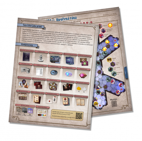 ALBI Gloomhaven Zapomenuté kruhy