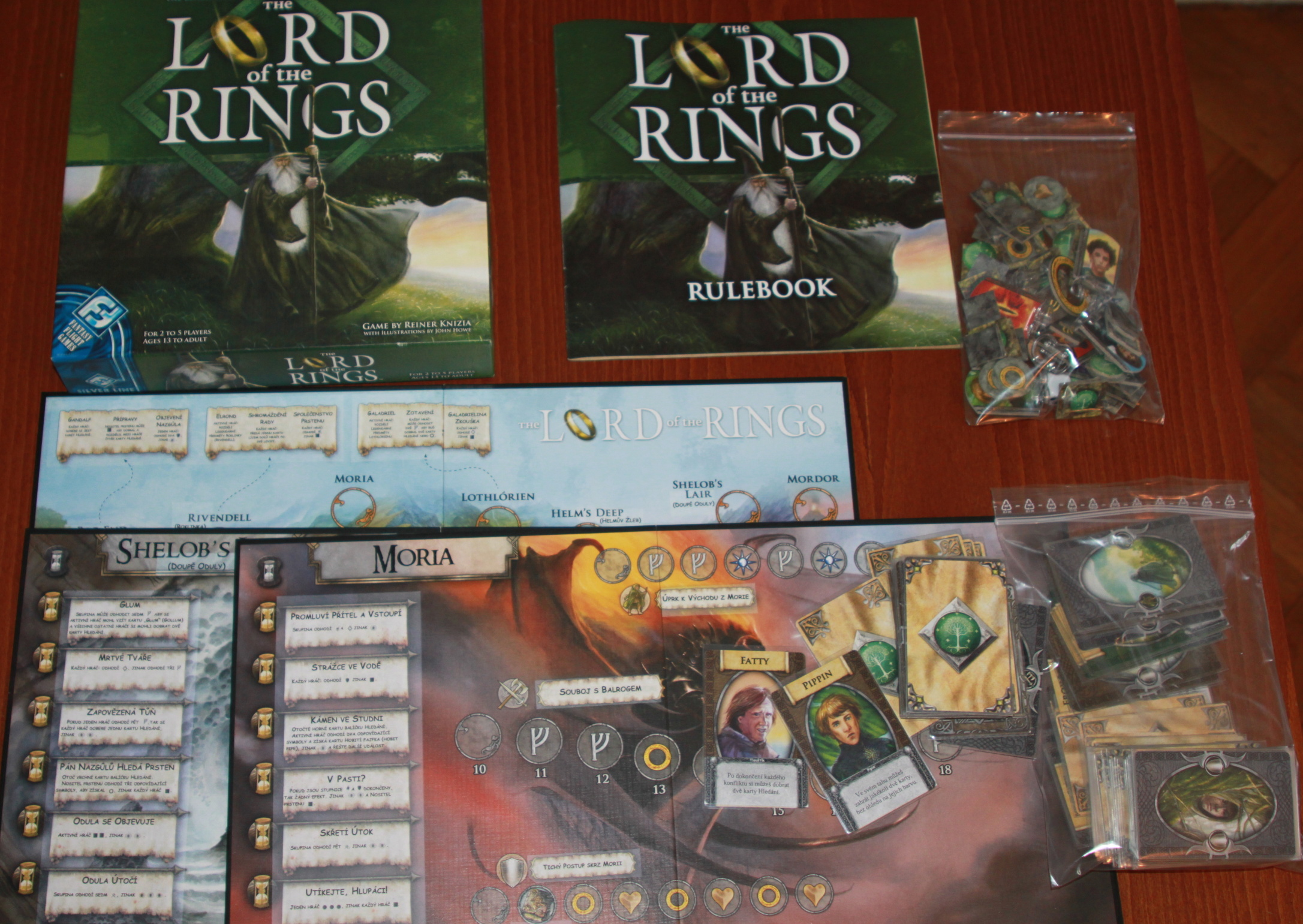 Lord of the Rings ‐ Fantasy Flight Games Silver Line Edition (2010)