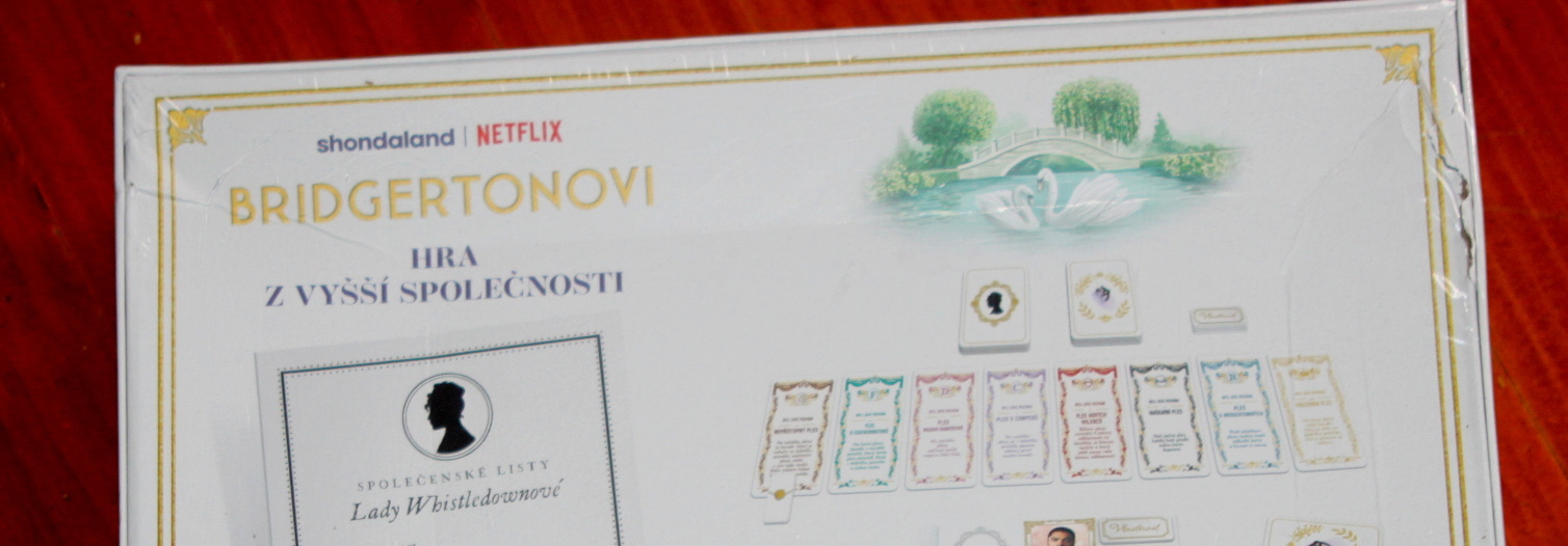 Bridgertonovi: Hra z vyšší společnosti (poškozená krabice)
