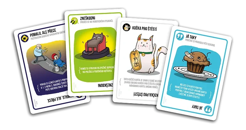 Výbušná koťátka: Desková hra